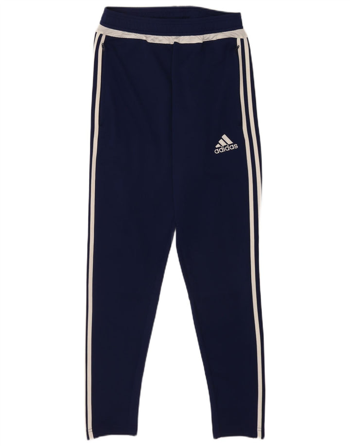 Adidas Træningsdragt bukser til mænd Small Navy Blue Polyester Sports
