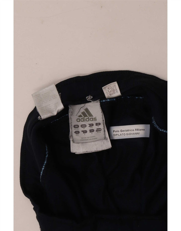 Adidas Træningsdragtsbukser til mænd UK 40/42 Medium Navy Blue Polyester