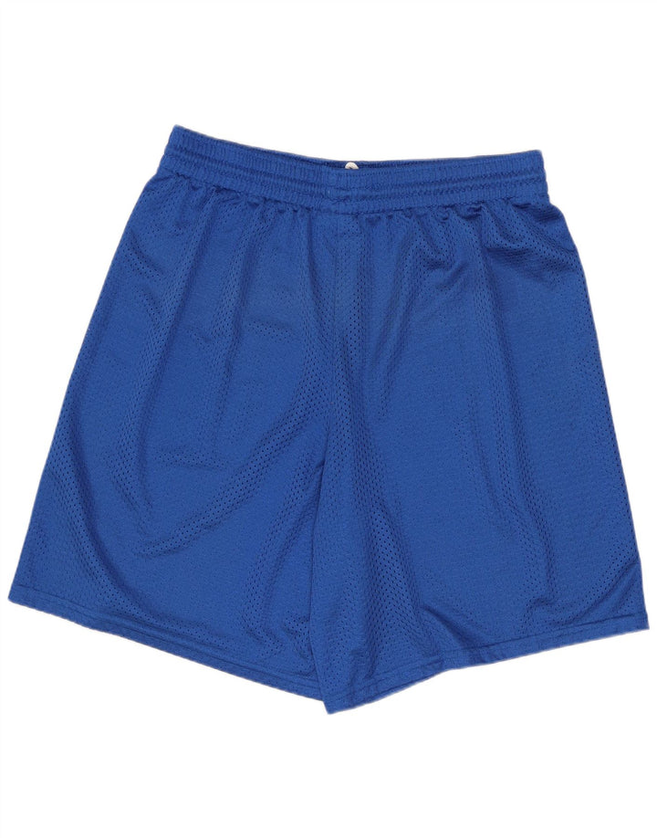 ADIDAS Herre New York Knicks Sportsshorts Store Blå Polyester