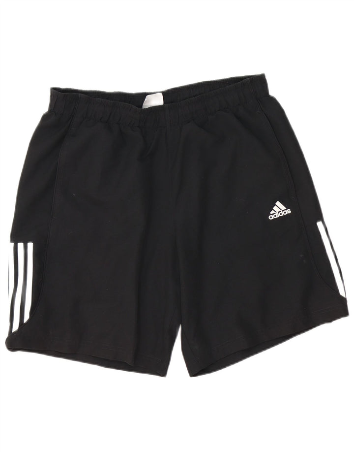 Adidas Sportsshorts til mænd, store sorte polyester