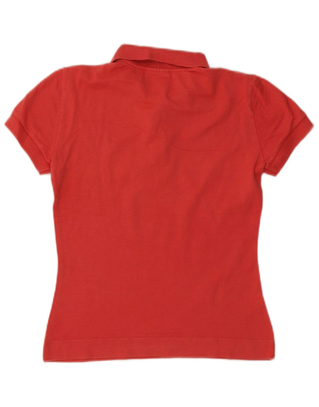 Lacoste Dame Polo Shirt Størrelse 38 Medium Rød Bomuld
