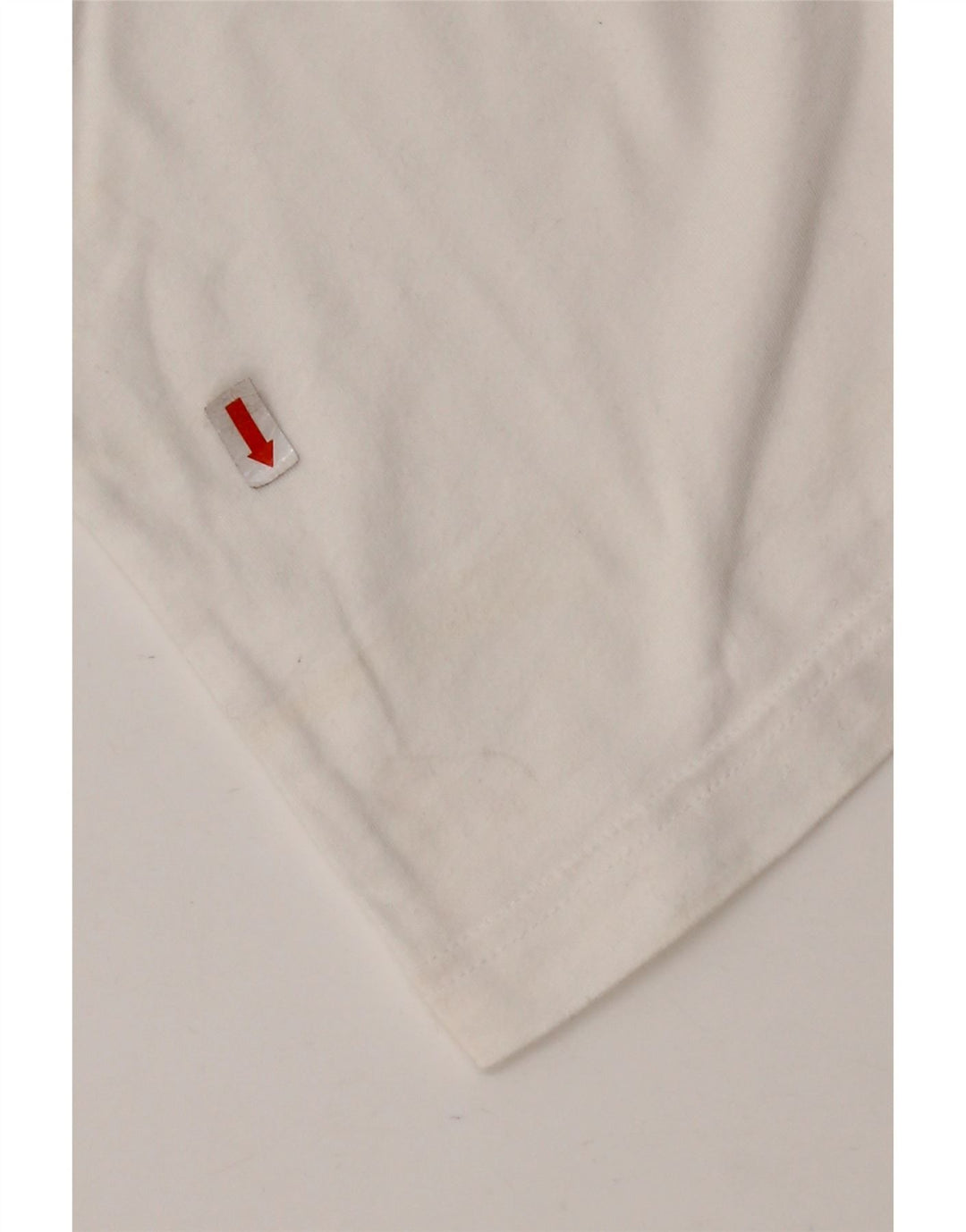 ADIDAS T-shirt top til kvinder DK 8/10 Lille hvid bomuld