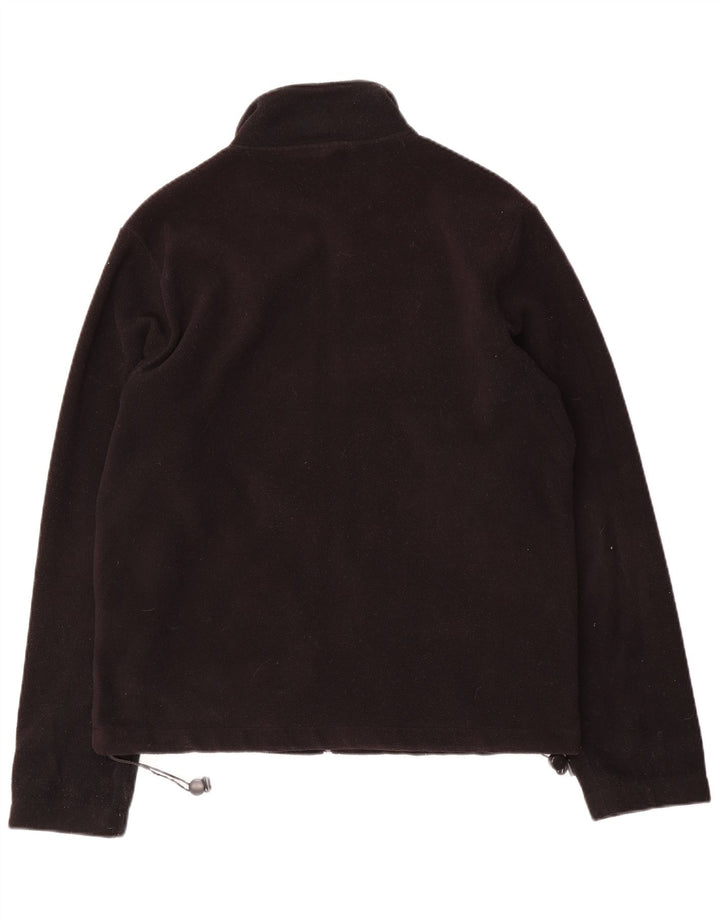 Fila Herre grafisk fleecejakke UK 38 Medium Sort Colourblock