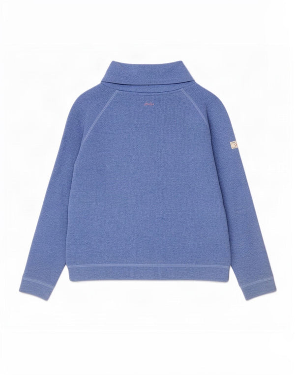 Joules Womens Sweatshirt Jumper UK 12 Medium Blue Cotton