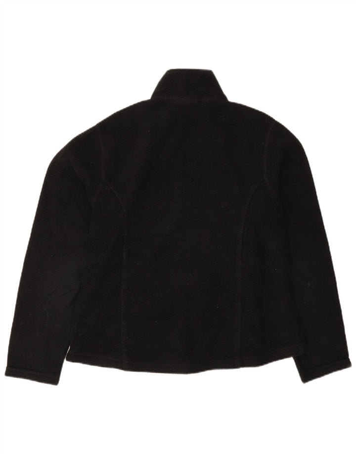 L.L.Bean Fleecejakke til kvinder UK 14 Medium Sort Polyester