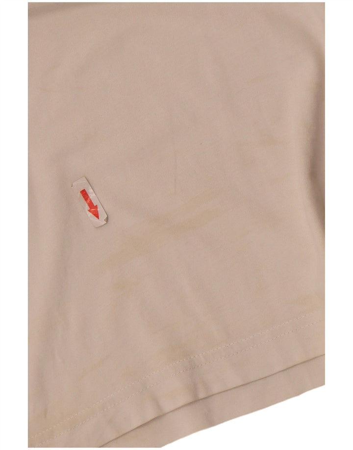 Kappa Herre grafisk T-shirt Top Medium Grøn Colourblock Bomuld
