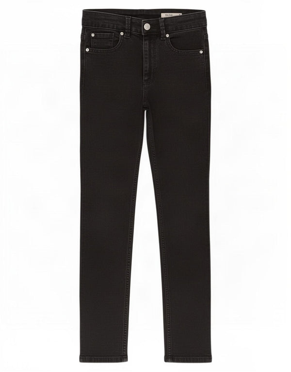 Marks & Spencer Womens The Lily Slim Jeans UK 8 Small W26 L26 Black Bomuld