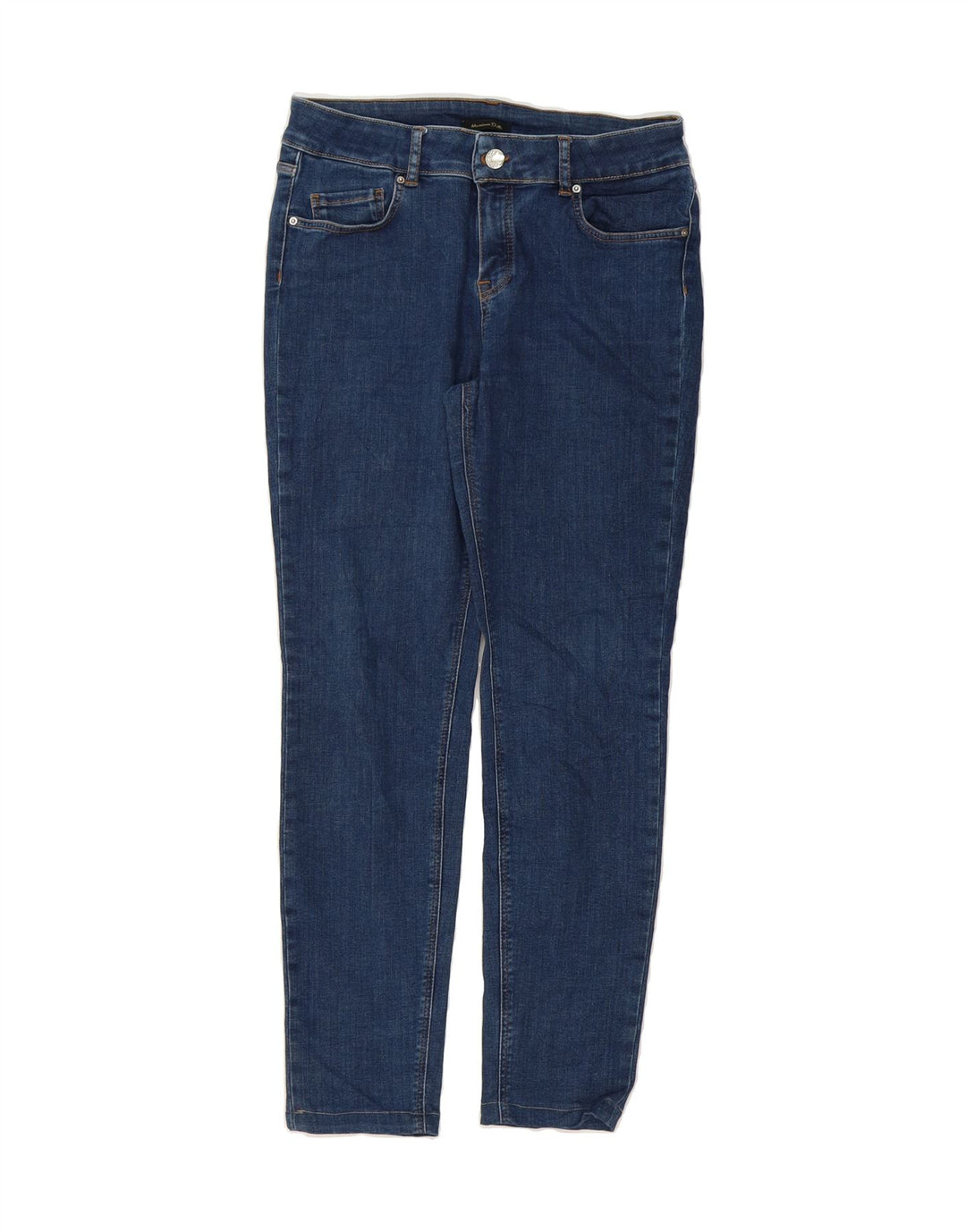 MASSIMO DUTTI Womens Cropped Jeans EU 40 Medium W30 L26 Blue Vintage Massimo Dutti and Second-Hand Massimo Dutti from Messina Hembry 