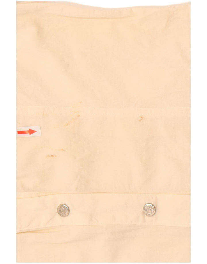 Laurel kortærmet skjorte til kvinder IT 42 Medium Off White Bomuld