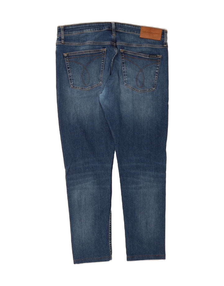 CALVIN KLEIN Mens Slim Jeans W36 L31 Blue Cotton Vintage Calvin Klein and Second-Hand Calvin Klein from Messina Hembry 