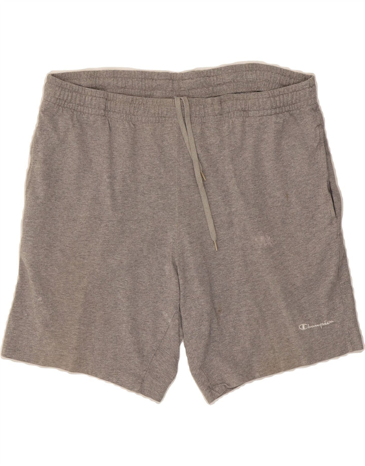 CHAMPION Mens Sport Shorts Medium  Grey Cotton Vintage Champion and Second-Hand Champion from Messina Hembry 