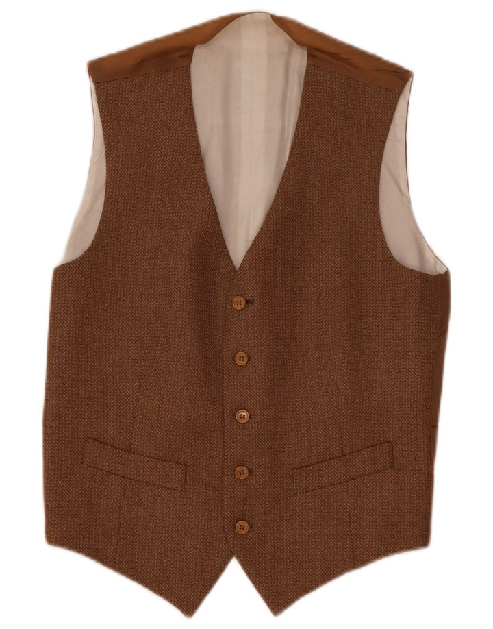 Vintage herrevest lille brun