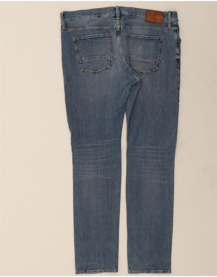 TOMMY HILFIGER Mens Layton Slim Jeans W36 L32 Blue Vintage Tommy Hilfiger and Second-Hand Tommy Hilfiger from Messina Hembry 