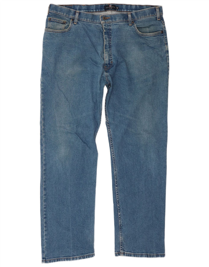 Marks & Spencer Herre Blue Harbor Straight Jeans W42 L31 Bomuld