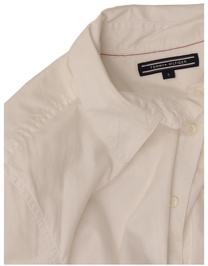 Tommy Hilfiger Dameskjorte US 8 Medium White