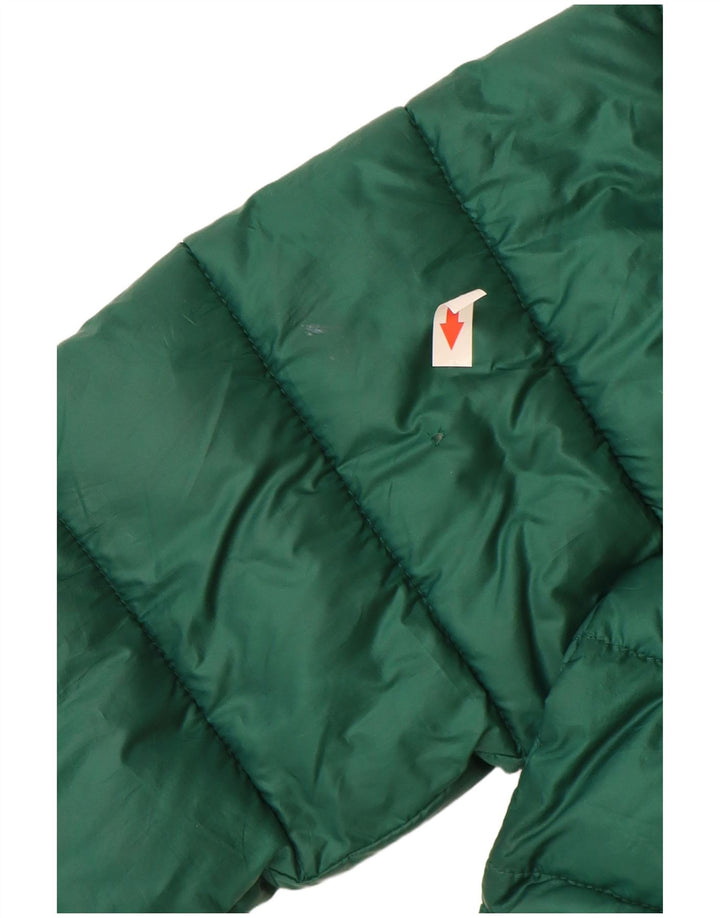 Champion drenge hættepolstret jakke 9-10 år mellemgrøn polyester