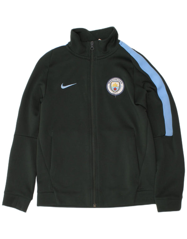 Nike Boys Manchester City træningsdragt topjakke 10-11 år Medium Grøn