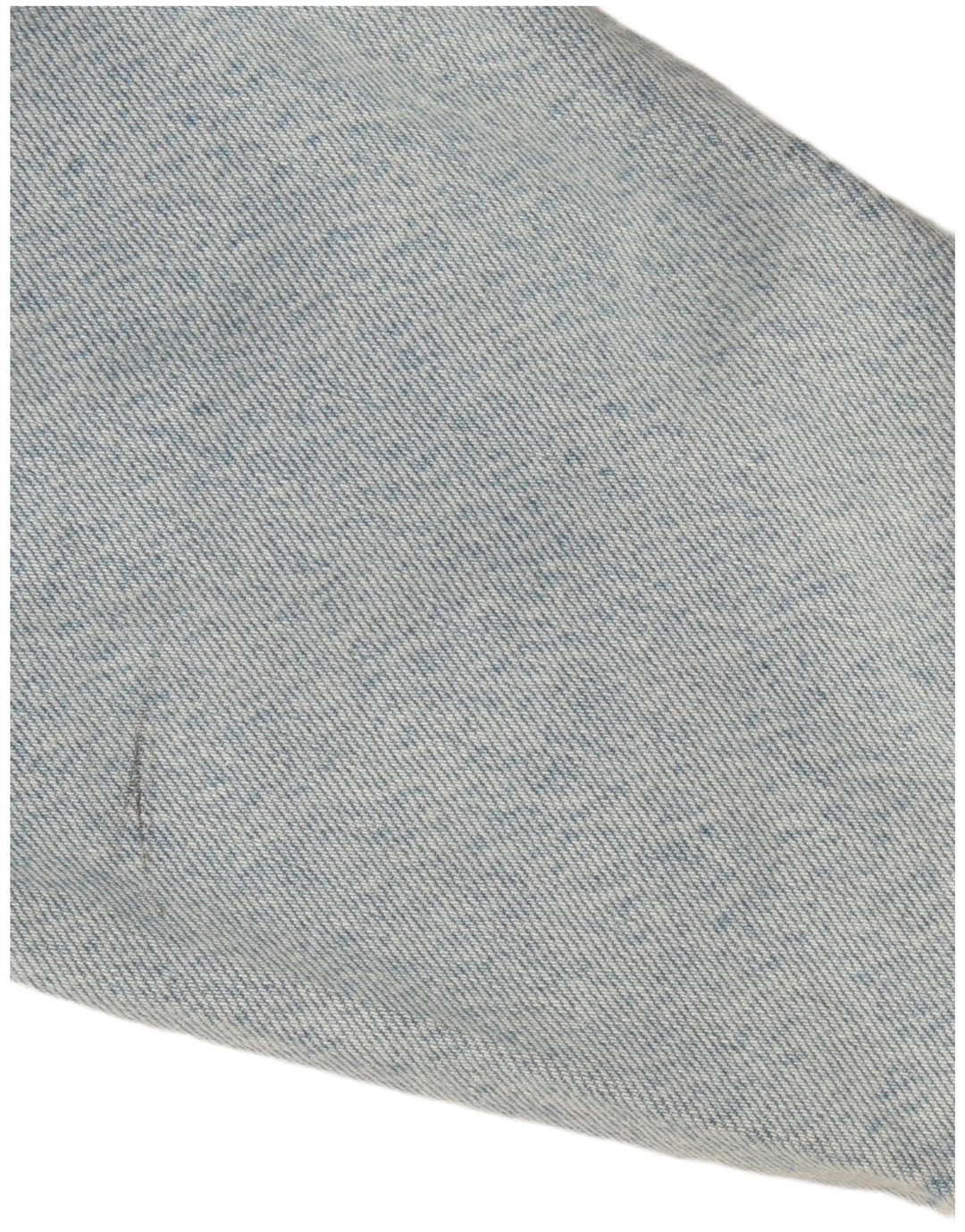 ZARA Dame Oversized Crop Denim Jacket UK 14 Medium Blue Cotton