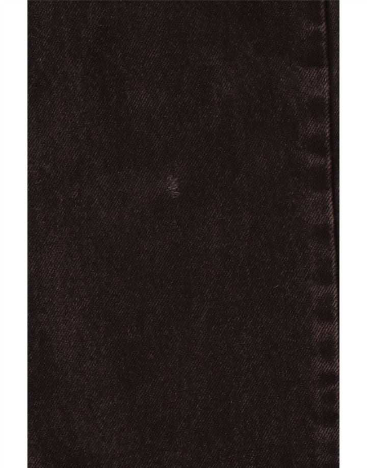 WRANGLER Straight jeans til mænd W29 L27 sort bomuld