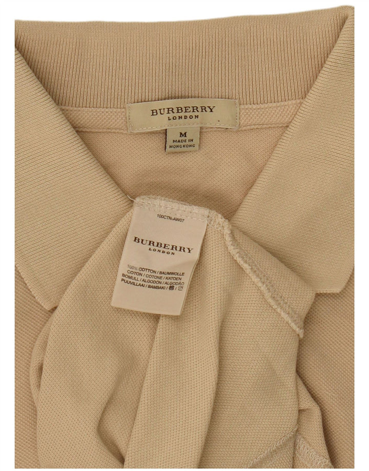 Burberry Poloskjorte til mænd Medium Beige Bomuld