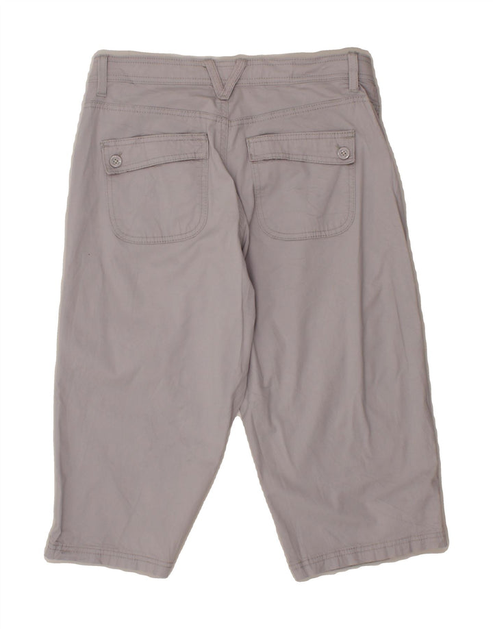 LEE Womens Bermuda Shorts US 10 Large W30  Grey Cotton Vintage Lee and Second-Hand Lee from Messina Hembry 