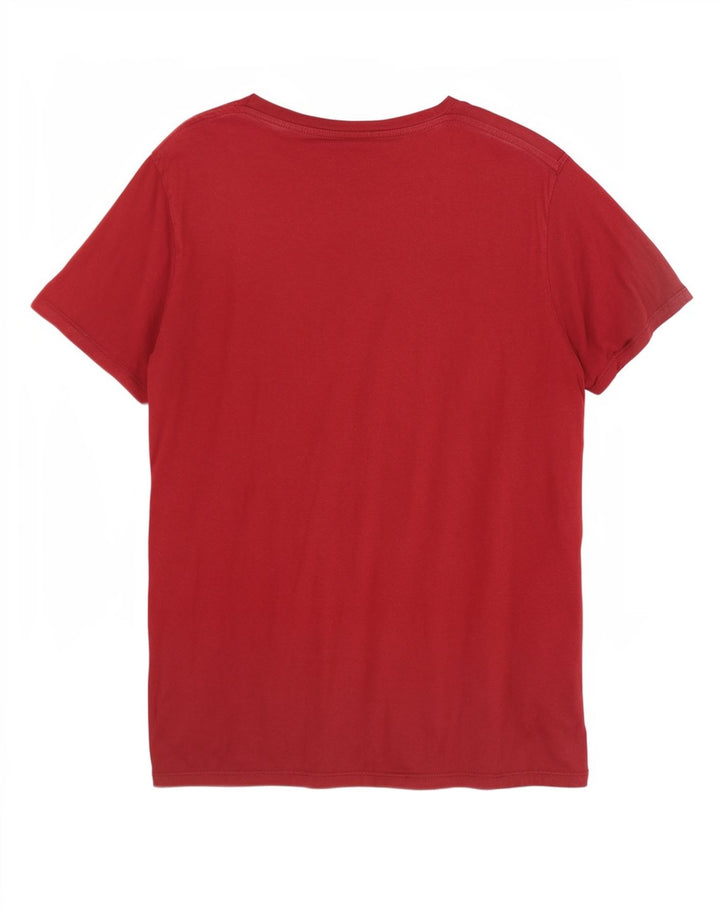 Levi's Herre grafisk T-shirt Top Stor rød bomuld