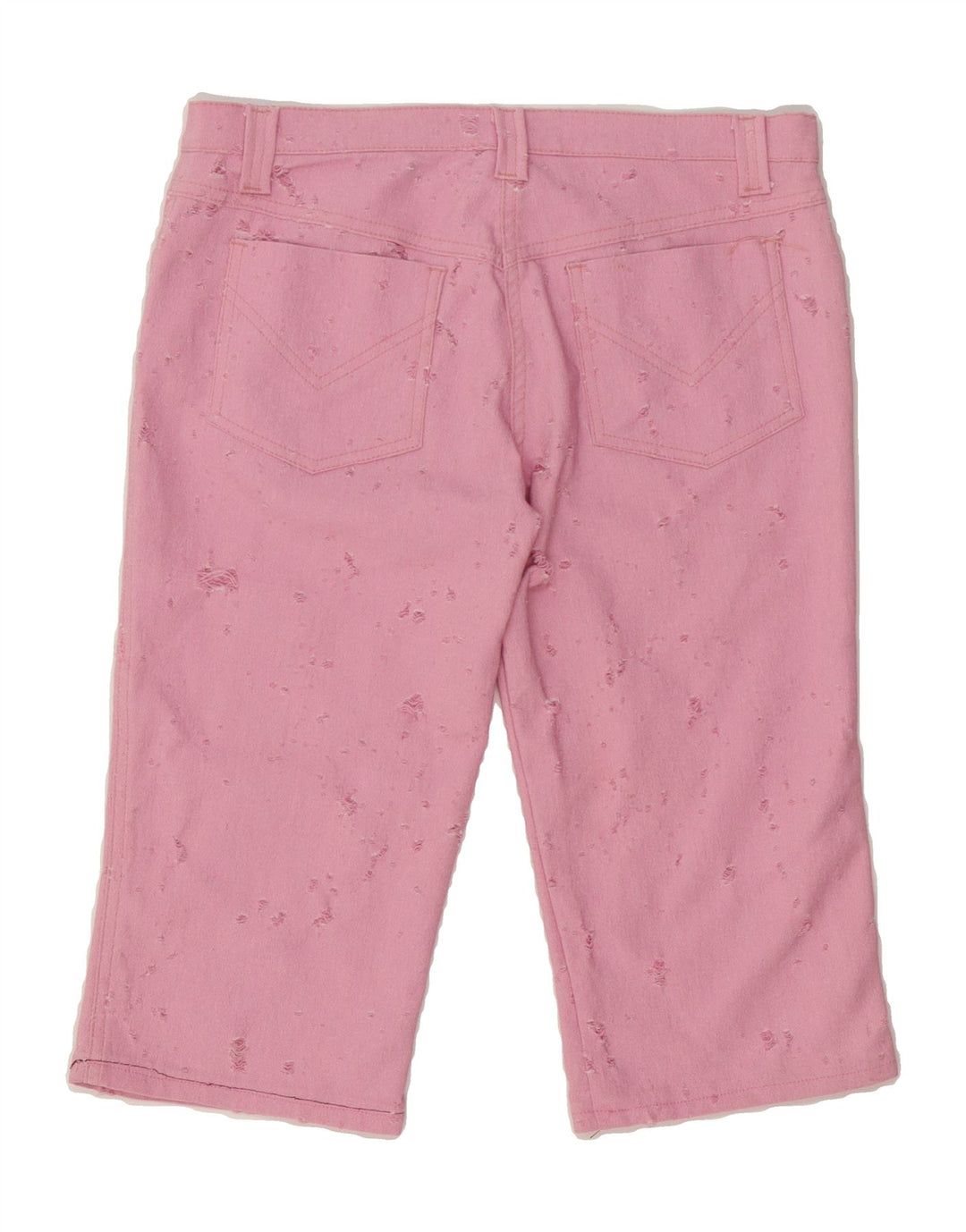 ROCCOBAROCCO Womens Denim Shorts IT 45 Medium W30  Pink Cotton Vintage Roccobarocco and Second-Hand Roccobarocco from Messina Hembry 