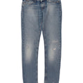 Meltin' Pot Dame Distressed Slim Jeans W27 L34 Blå