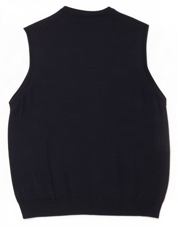 Marks & Spencer Herrevest Tank Top Stor Marineblå Bomuld