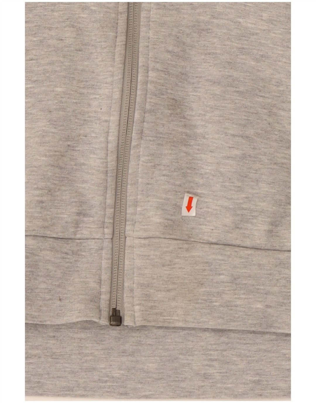 ADIDAS Hættetrøje med lynlås til mænd XL Grå bomuld