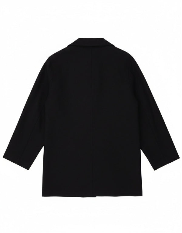 Laura Ashley Dame 2 Button Blazer Jacket UK 10 Small Navy Blue Wool