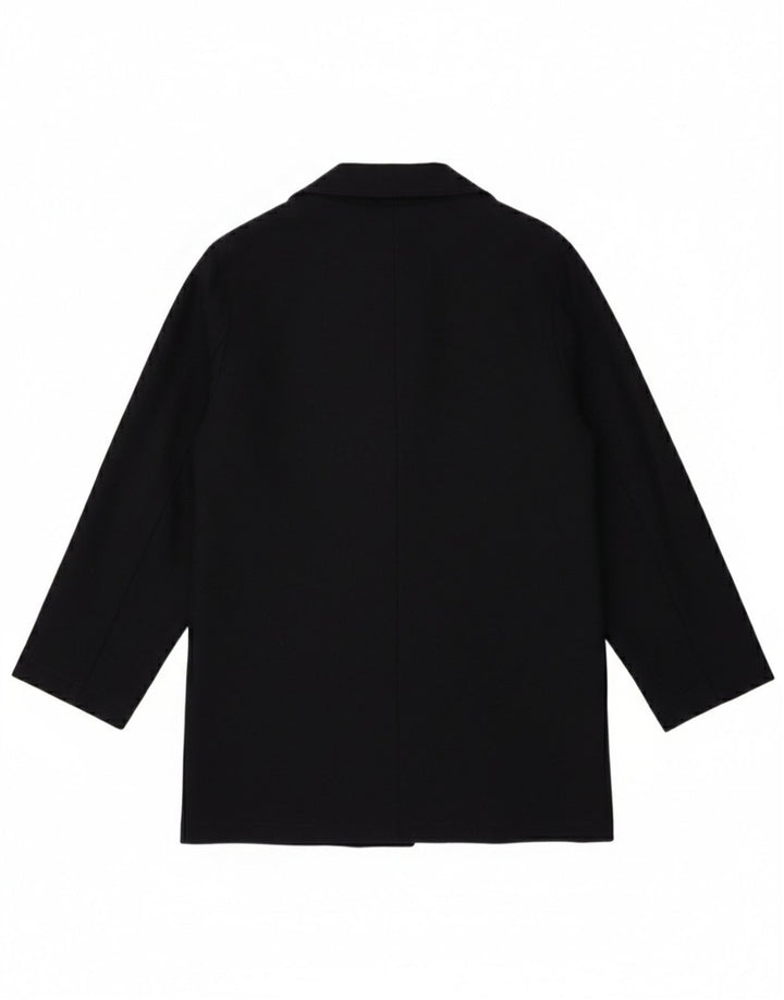 Laura Ashley Dame 2 Button Blazer Jacket UK 10 Small Navy Blue Wool