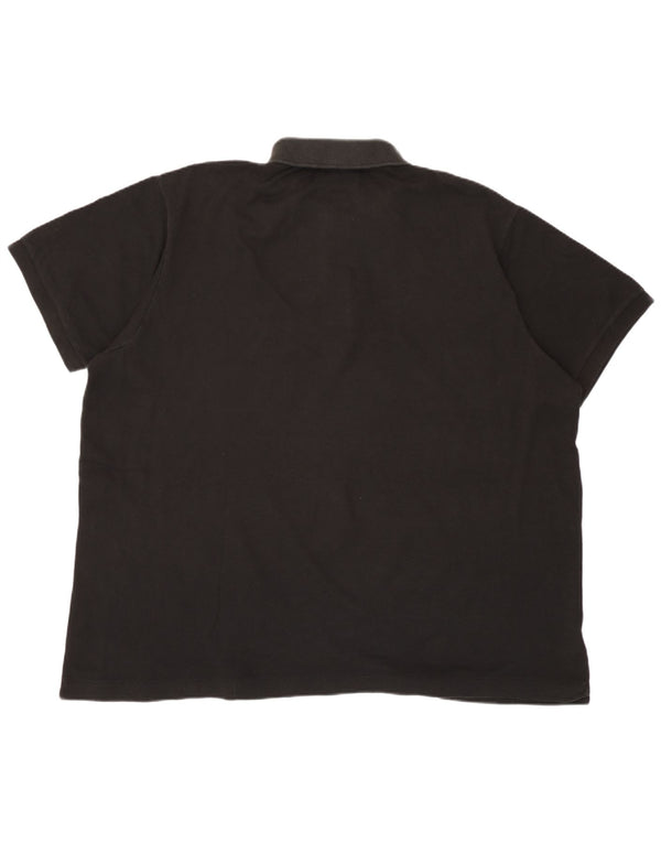 Lacoste Herre Classic Fit Polo Shirt Størrelse 8 3XL Sort Bomuld