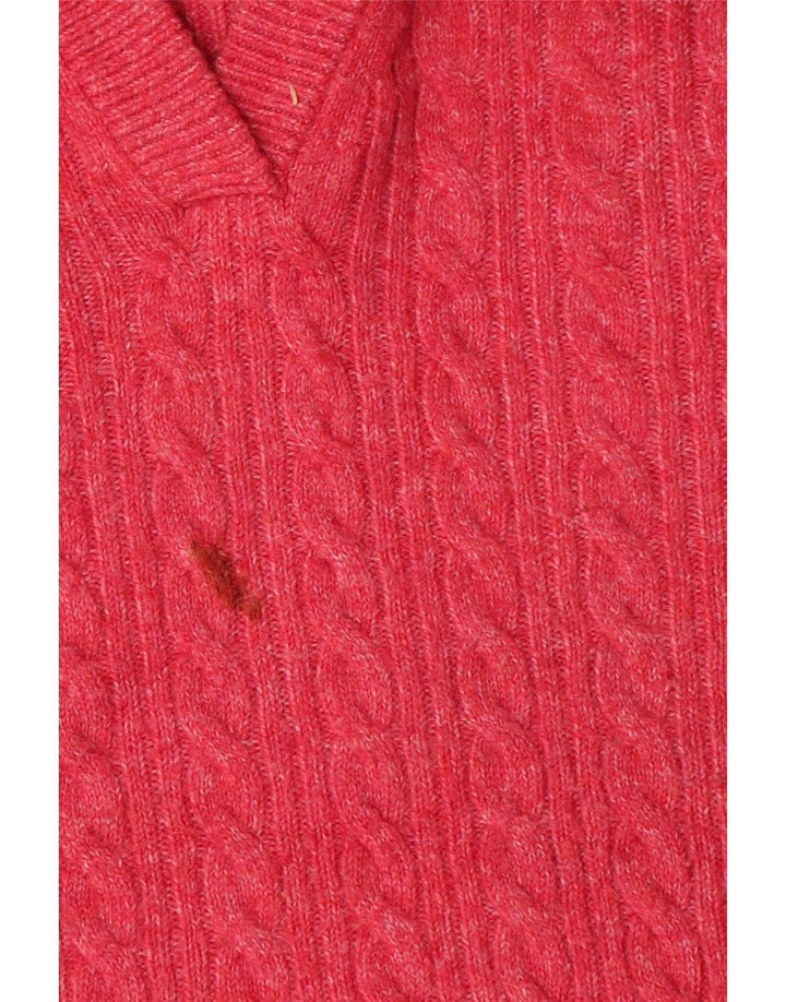 Marks & Spencer Dame hættetrøje oversize sweater UK 14 Medium Rød