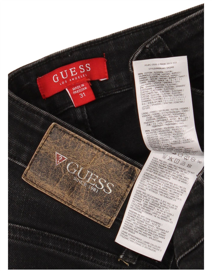 Guess Herre Super Skinny Jeans W31 L30 Sort Bomuld