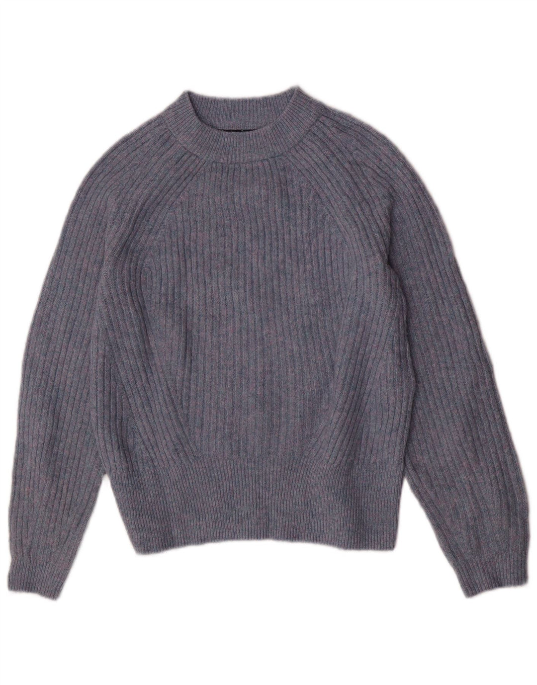 Marks & Spencer Dame Oversized Boat Neck Jumper Sweater UK 10 Small Blue