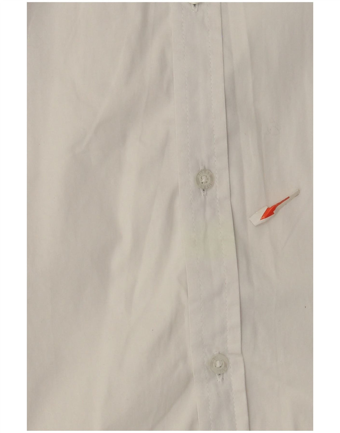 Guess Womens Shirt UK 16 Large White Bomuld