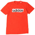 ADIDAS Grafisk T-shirt til mænd, lille rød bomuld