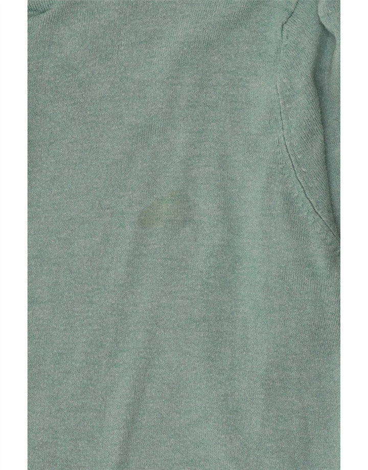Marks & Spencer Dame Cardigan Sweater UK 12 Medium Green Viscose