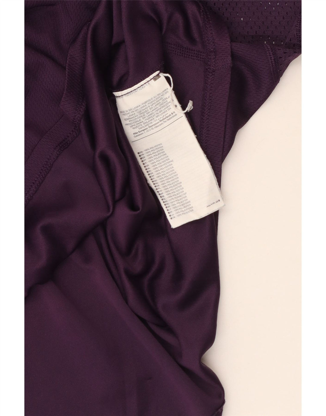Nike Damevest Top UK 14 Stor Lilla Polyester