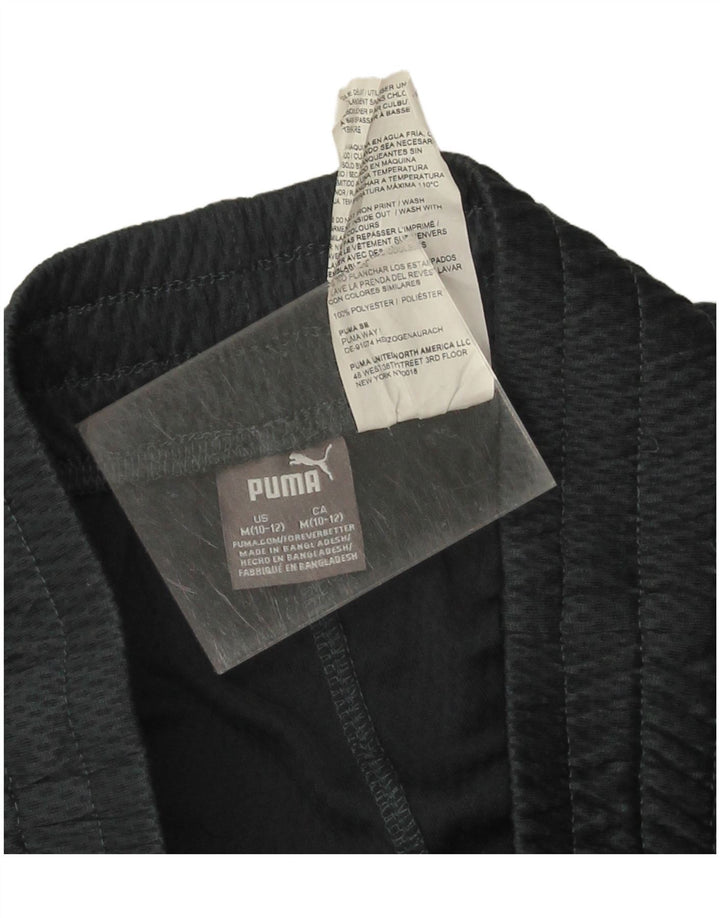 Puma Boys Sports Shorts 10-11 år Medium Sort Polyester