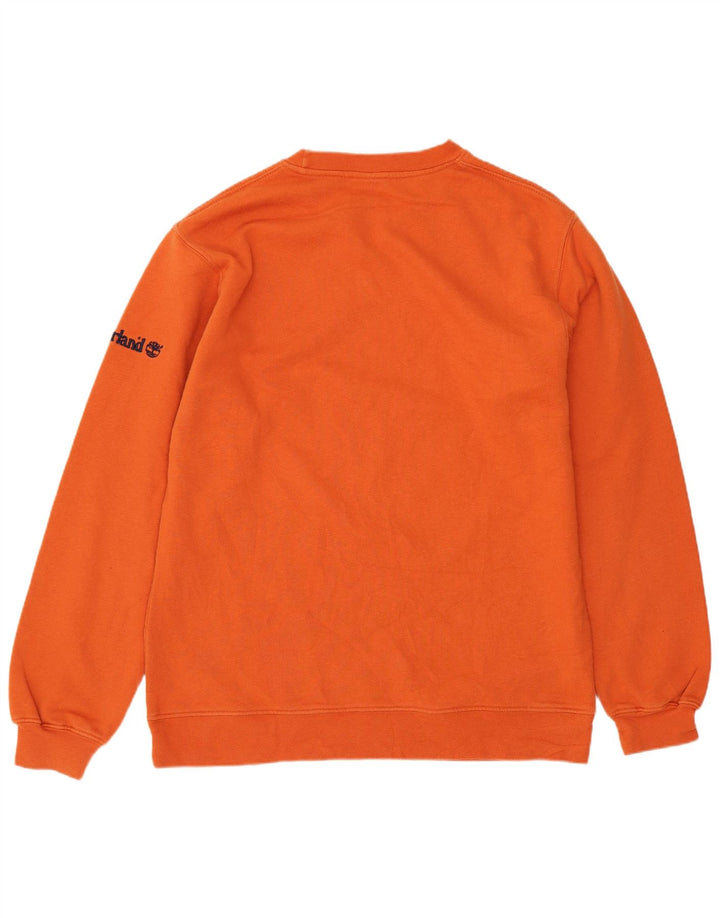Timberland Herre Sweatshirt Jumper XS Orange Bomuld