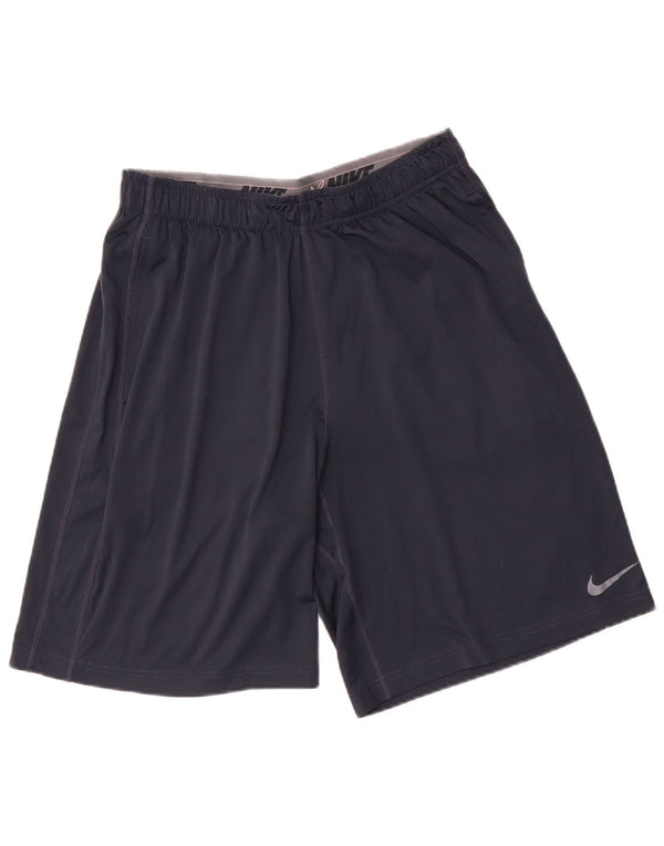 Nike Herre Dri Fit Sportshorts Medium Navyblå Polyester