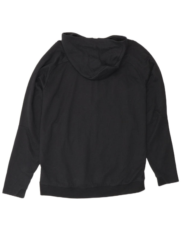 Puma Mens Zip Hoodie Sweater Large Black Cotton