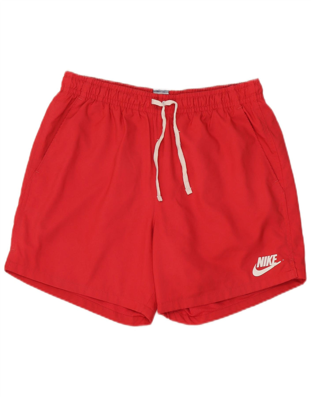 Nike Badeshorts til mænd store røde polyester