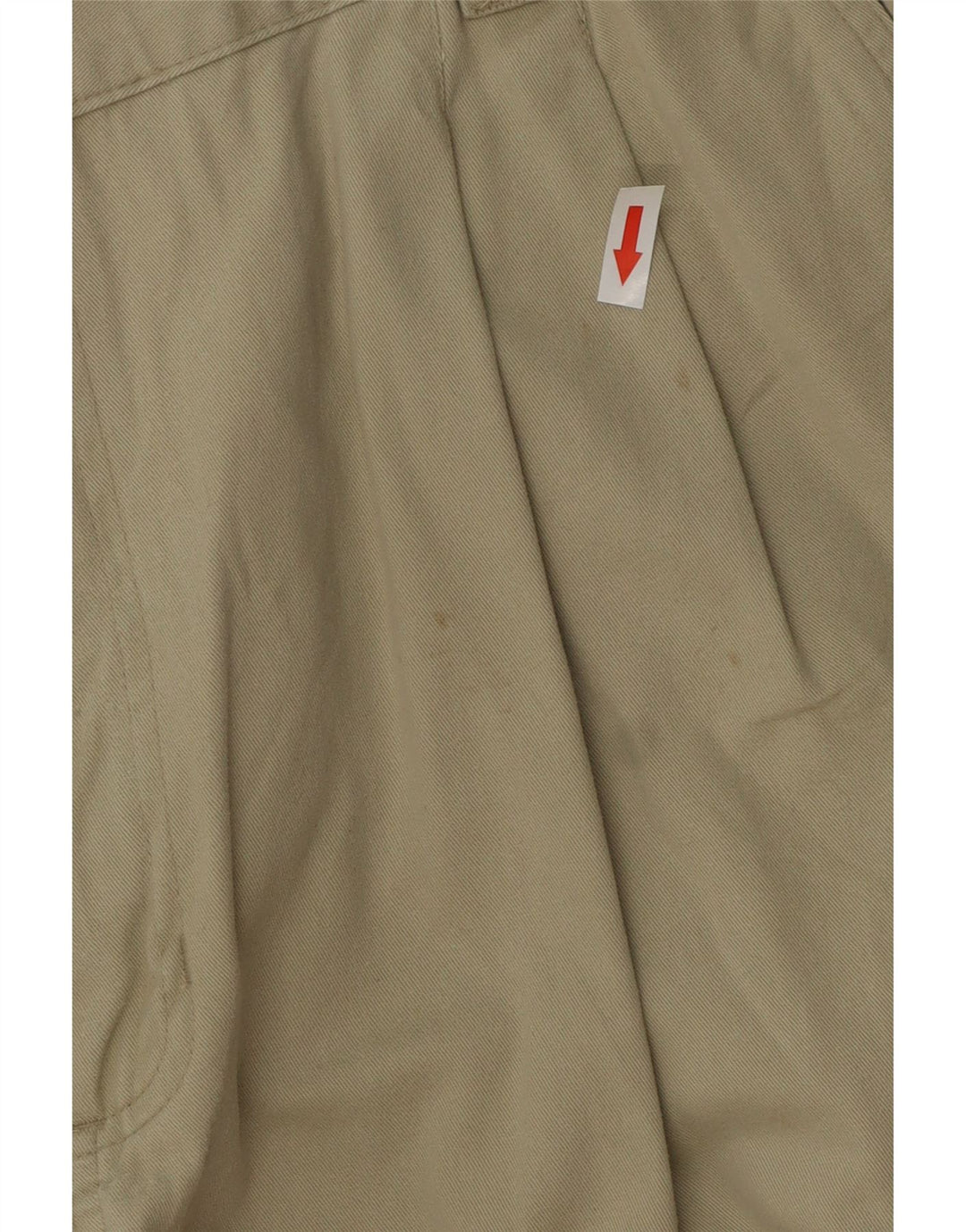 GANT Herre-Pegged Chino Shorts W38 XL Khaki Bomuld