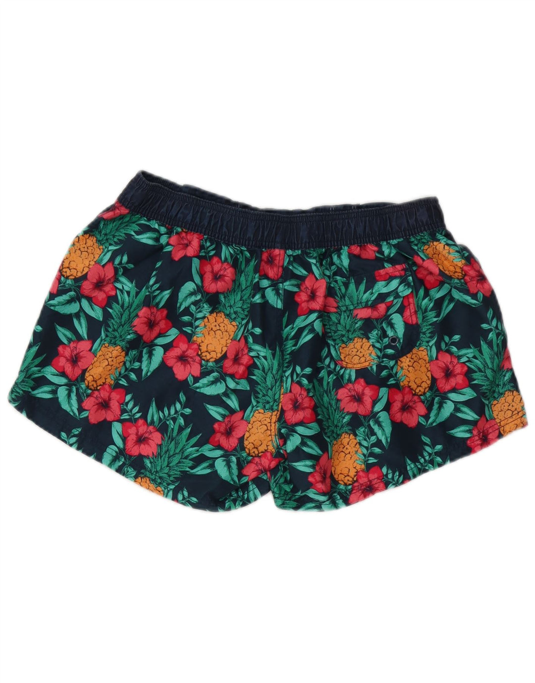 Fat Face Kvinders Badeshorts UK 14 Large Multicolored Floral Polyester