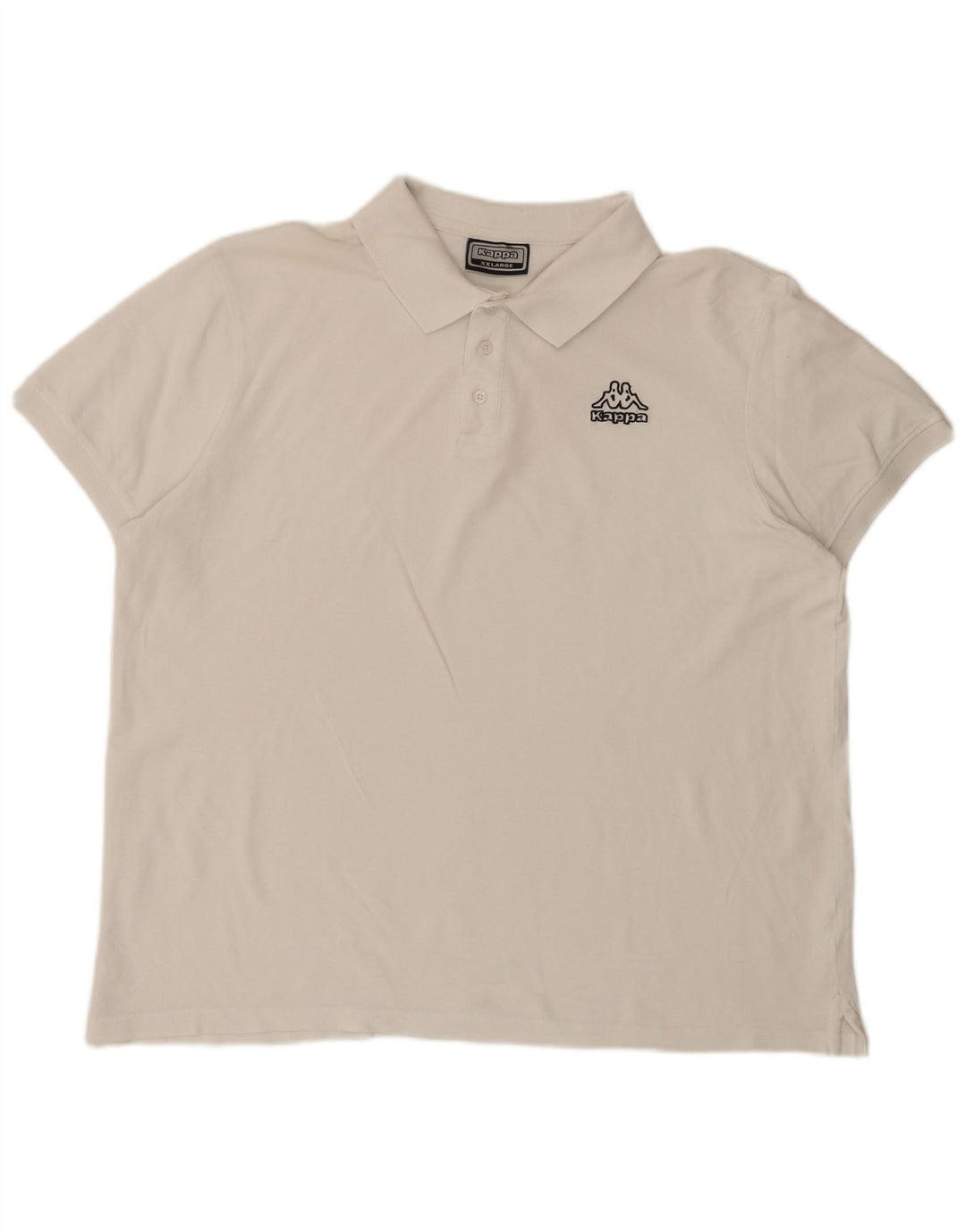 Kappa Polo Shirt til mænd 2XL Hvid