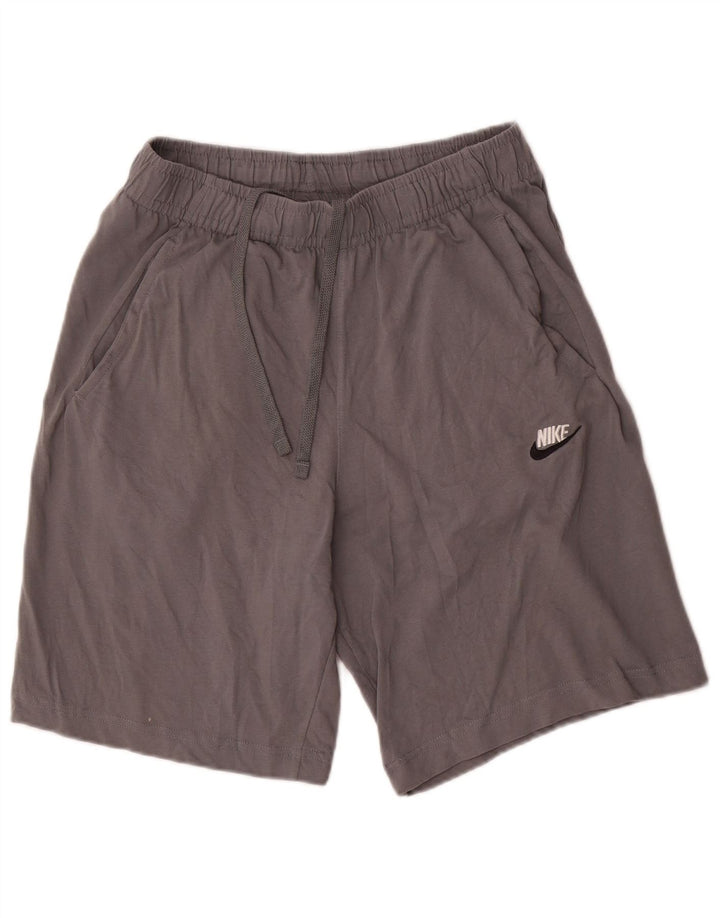 Nike Sportshorts til mænd mellemgrå bomuld