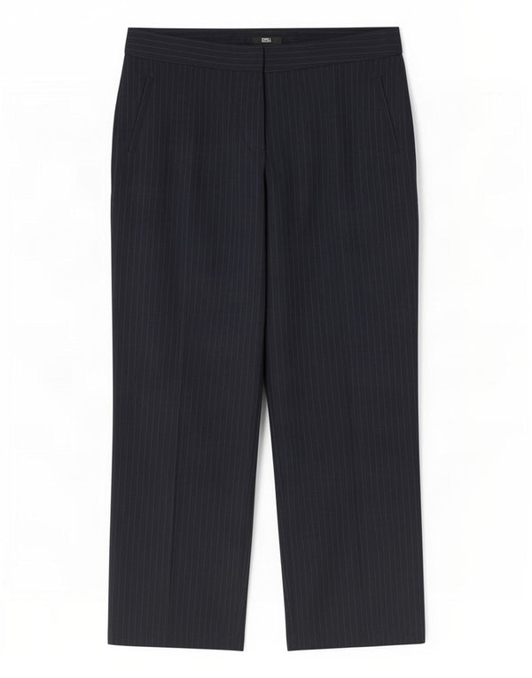 Marks & Spencer Dame Casual Bukser UK 16 Large W34 L29 Navy Blue